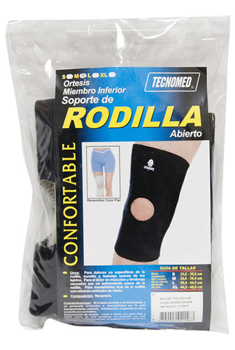 Soporte De Rodilla-abierto T. S.tecnom