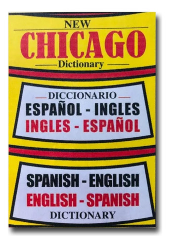 Diccionario Ingles - Español Chicago Libro Físico
