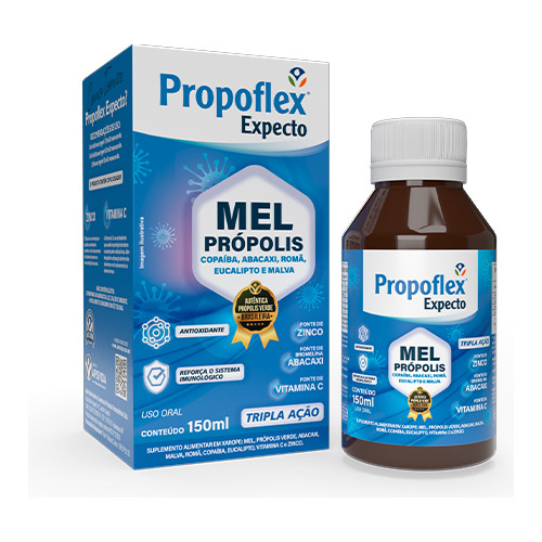 Xarope Expectorante De Própolis E Mel 150ml Propoflex