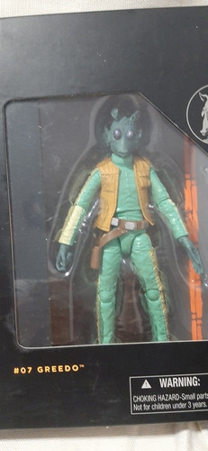 Greedo Black Serie Star Wars 6 Pulgadas