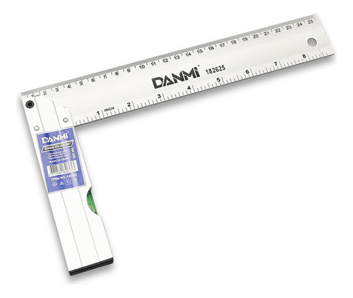 Regla De Medición De Metal De Aleación De Aluminio De 25 Cm