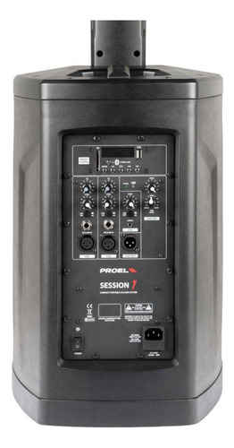Sistema De Audio De Columna Portátil Con Entrada Usb / Sd /