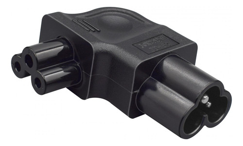 2 Convertidor Adaptador De Corriente Iec320 C6 A C5 2 Piezas