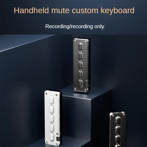 Teclado Personalizado De 5 Teclas Teclado Programável Macro