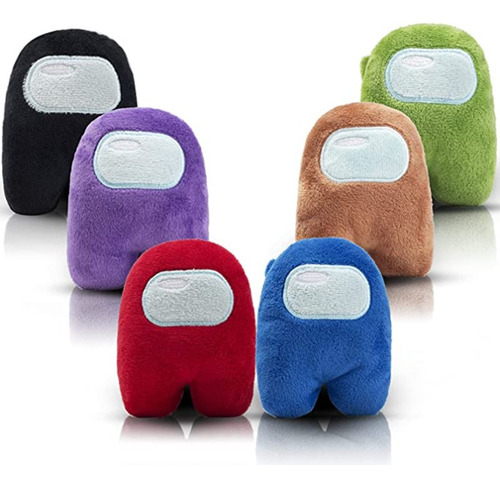 Juego De 12 Modelos De Peluche De Among Us