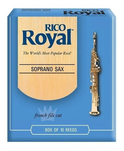 Cañas Rico Royal Para Saxo Soprano C