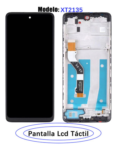 Pantalla Para Moto G60 Xt2135 Display Con Marco