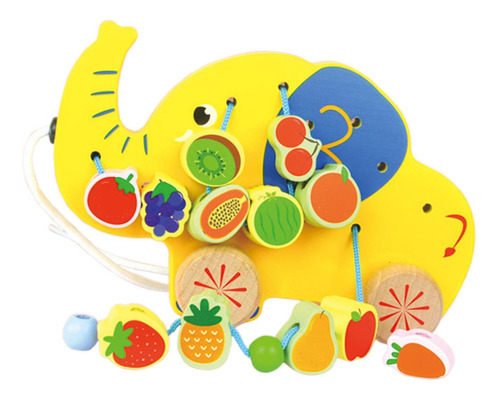 Brinquedos De Enfiar, Brinquedos Educativos De Elefante