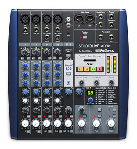 Mezcladora De Rendimiento Híbrida Digital/analógica Presonus