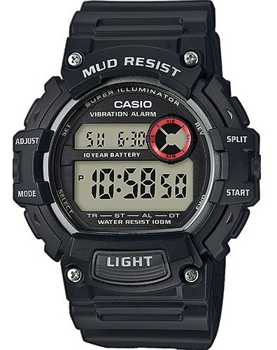 Reloj Casio Caballero Trt 110 Alarma Vibratoria Cronometro