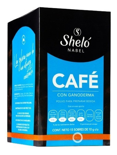 Café Con Ganoderma Soluble Sheló Nabel / Lingzhi