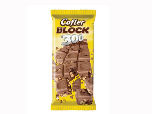 Chocolate Cofler Block 300gr Tableta - Barata La Golosineria