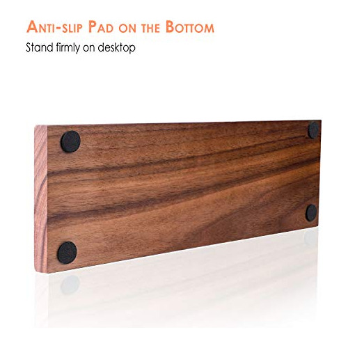 Soporte De Tarjetas De Visita De Madera Escritorio, Mú...