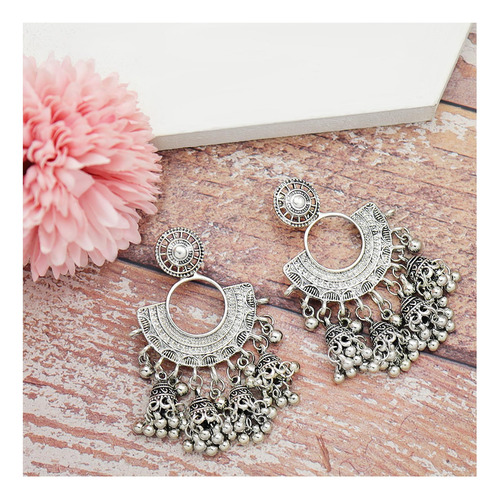 Rechicgu Indian Jhumki Jhumka Boho Borla Campana Hueco Gran