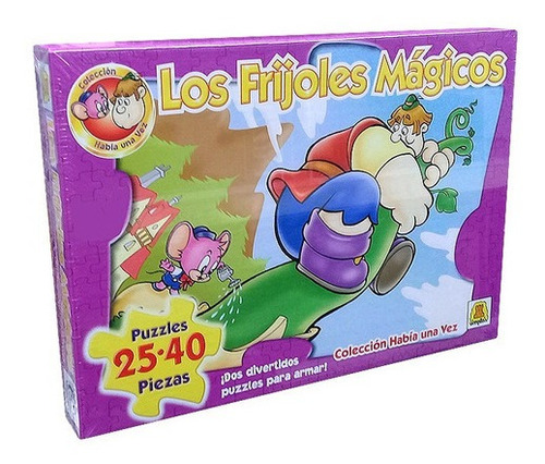 Los Frijoles Mágicos Puzzle 25-40 Piezas Ploppy 340045