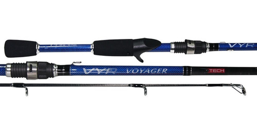 Caña Tech Voyager Baitcast Grafito 1 Tramo 2.10 M 14-30 Lbs