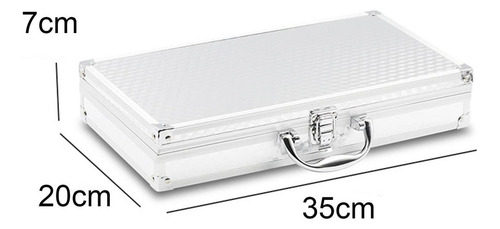 Caja De Herramientas De Aluminio Portátil Estuche De