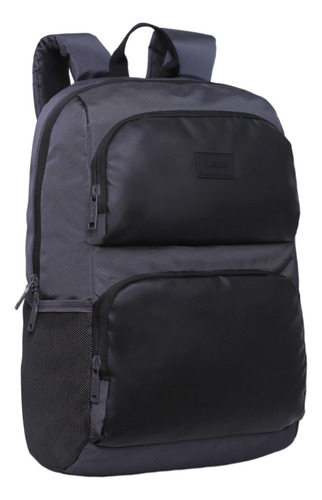 Mochila Notebook Stinger Reverse Gris Oscuro