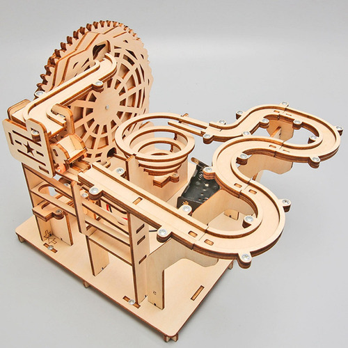 .. Rompecabezas De Madera 3d Diy, Modelo De De Mármol, Kits