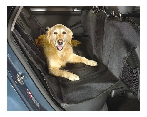 Imagen 7 de 9 de Funda Cubre Asiento Mascotas Auto Impermeable Lavable