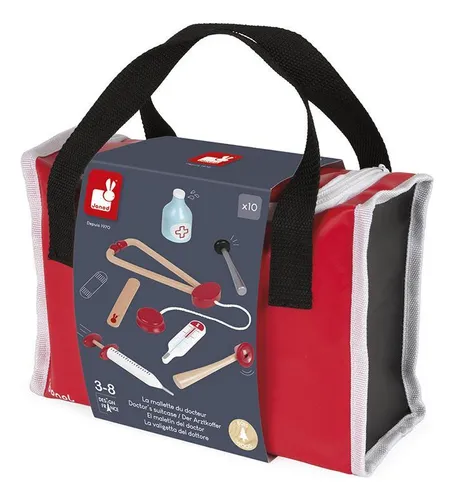 Estuche para botiquín médico de 11 piezas - Janod