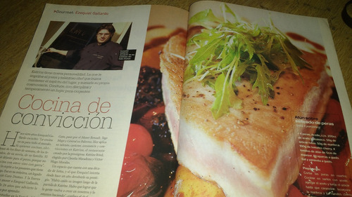 Revista Luz N° 26 Ezequiel Gallardo Gourmet Chef  Año 2005