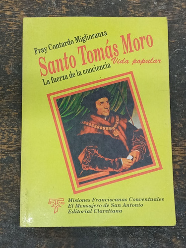 Santo Tomas Moro * Fray Contardo Miglioranza * Claretiana *