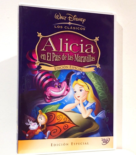 Disney Alicia En El Pais De Las Maravillas Dvd Nuevo