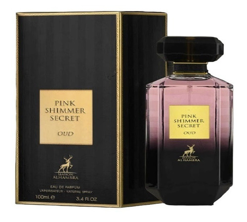 Pink Shimmer Secret Oud Maison Alhambra Edp 100ml Spray