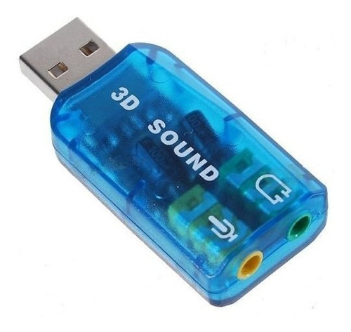 Tarjeta De Sonido Usb 5.1 Unitec Audifono Microfono