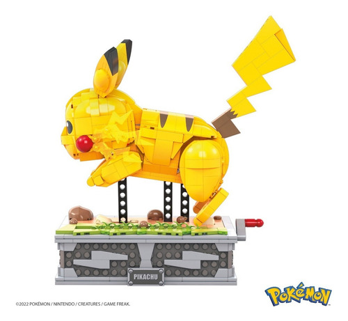 Juguete De Construcción Mega Construx Pokémon Pikachu 1087 Pikachu