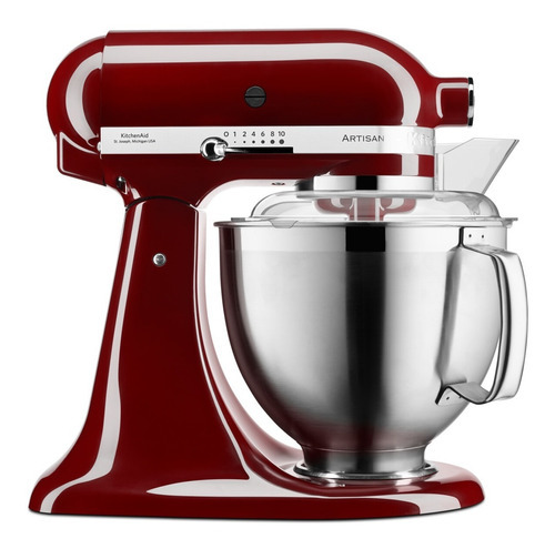 Batidora Kitchenaid Artisan Pro Crimson Red 4.8 Lt Color Rojo