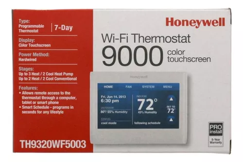 Tercera imagen para búsqueda de termostato honeywell pro 5000