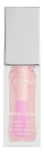 Sigma Beauty Renew - Aceite De Labios Transparente Con Brill