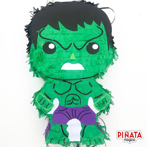 Piñata Hulk Superheréoe Avengers