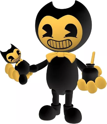 Boneco Original Bendy And The Ink Machine Yellow Amarelo