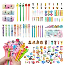 Comprar Kit Papelaria Fofa Kawaii Caixa 15 Itens Materiais Escolares