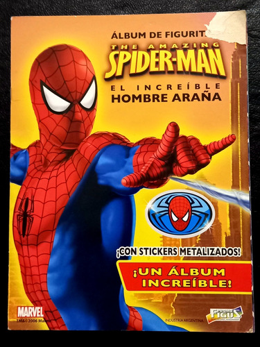 Album De Figuritas The Amazing Spiderman H.araña , Completo