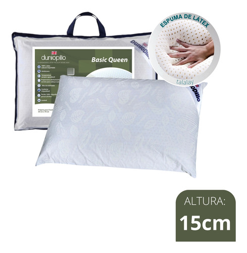 Kit Travesseiros Basic Flat De 13cm E Basic Queen De 15cm