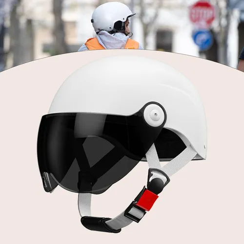 2025 Casco De Bicicleta Eléctrica, Casco De Scooter