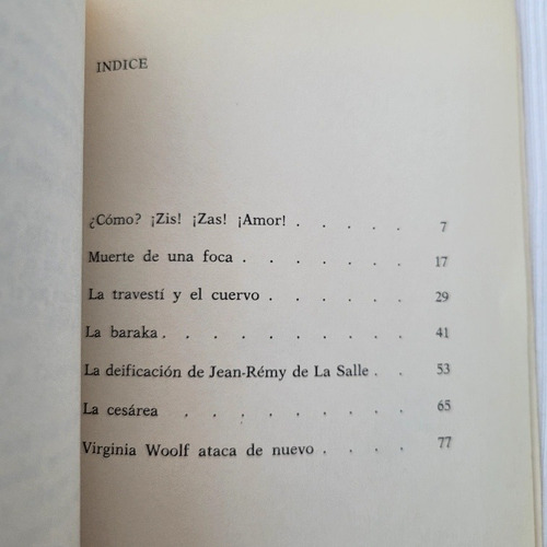 Imagen 5 de 9 de Virginia Woolf Ataca De Nuevo Copi 1° Ed Anagrama C/dibujo