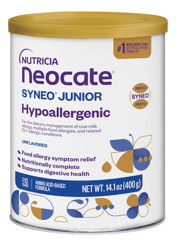 Fórmula Neocate Syneo Junior Hipoalergênico 415 Ml Por Mais