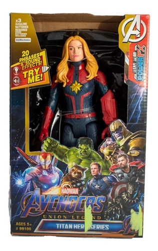Figuras Articulada De Avengers Con Sonido Thanos, Superman.