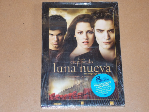 2 Dvds Originales Luna Nueva Saga De Crepúsculo - Sellada!