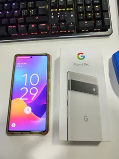 Google Pixel 6 Pro 256 Gb, Con Cargador Y Diferentes Fundas