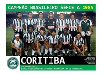 Comprar Quadro 20x30 Cu002F Moldura: Coritiba Campeão Brasileiro - 1985