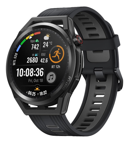 Reloj inteligente Huawei Watch Gt Runner RUN-B19, correa, color negro, carcasa, color negro