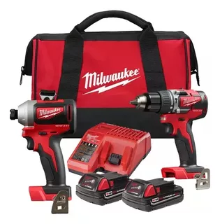 Kit Pistola De Impacto Y Taladro Milwaukee M18 2900-259ax