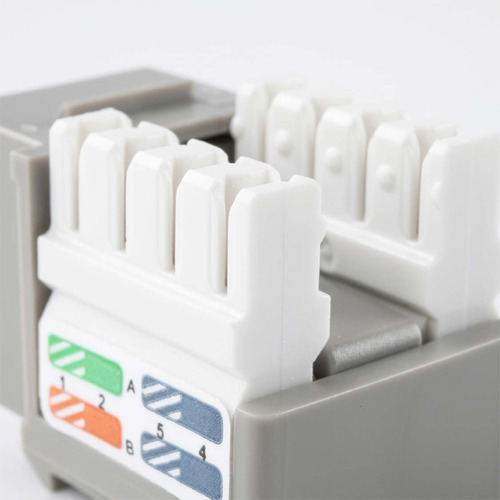 Nexxt Keystone Jack Rj45 Cat 5e Tipo 110 Gris