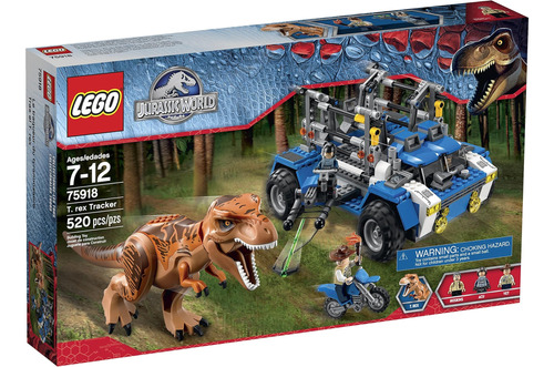 Set Juguete De Construcción Lego Jurassic World Rex 75918